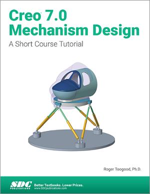 Creo 7.0 Mechanism Design book cover