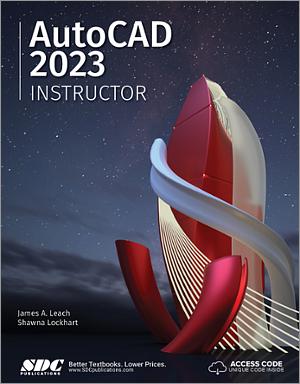 AutoCAD 2023 Instructor book cover