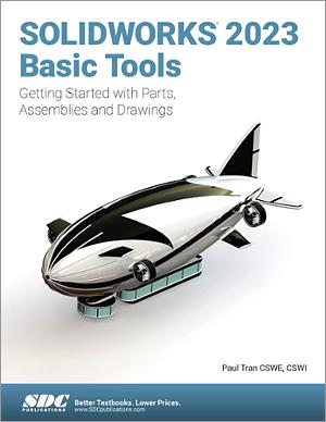 SOLIDWORKS 2023 Basic Tools book cover