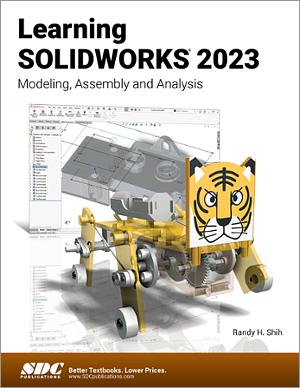 Learning SOLIDWORKS 2023 book cover