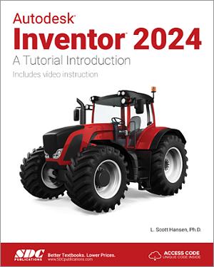 Autodesk Inventor 2024 book cover