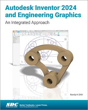 Autodesk Inventor 2024 and Engineering Graphics book cover