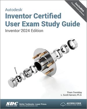 Autodesk Inventor Certified User Exam Study Guide book cover