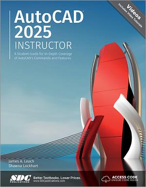AutoCAD 2025 Instructor book cover