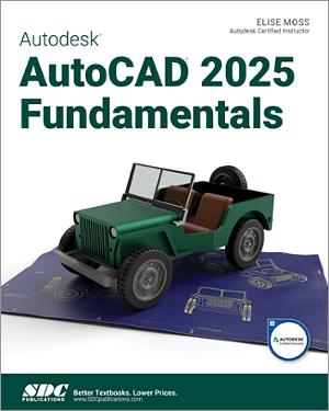 Autodesk AutoCAD 2025 Fundamentals book cover