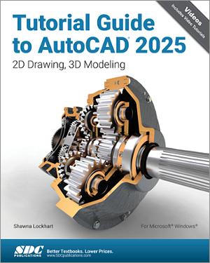 Tutorial Guide to AutoCAD 2025 book cover