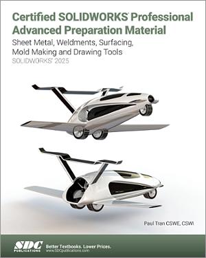 Certified SOLIDWORKS Professional Advanced Preparation Material book cover