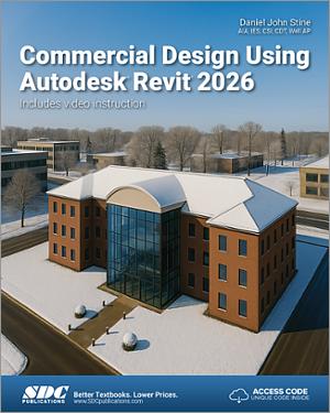 Commercial Design Using Autodesk Revit 2026 book cover