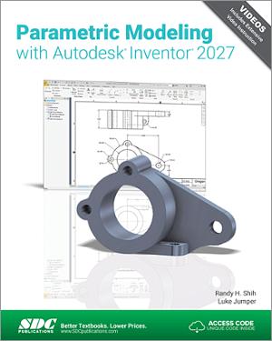 Parametric Modeling with Autodesk Inventor 2027 book cover