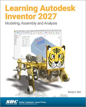 Learning Autodesk Inventor 2027 book cover