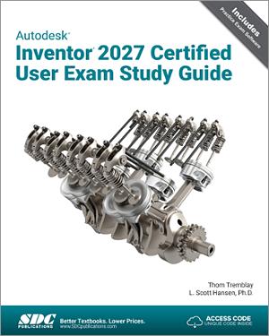 Autodesk Inventor 2027 Certified User Exam Study Guide book cover