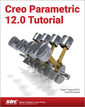 Creo Parametric 12.0 Tutorial book cover