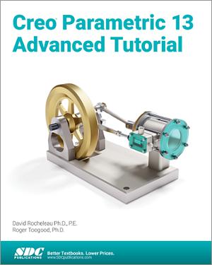 Creo Parametric 13 Advanced Tutorial book cover