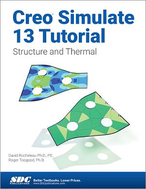 Creo Simulate 13 Tutorial book cover