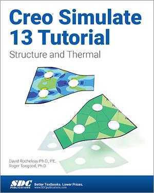 Creo Simulate 13 Tutorial book cover