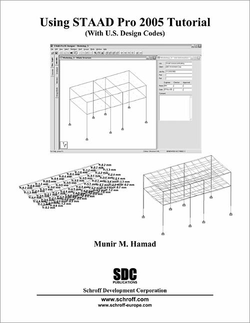 Using STAAD Pro 2005 Tutorial book cover