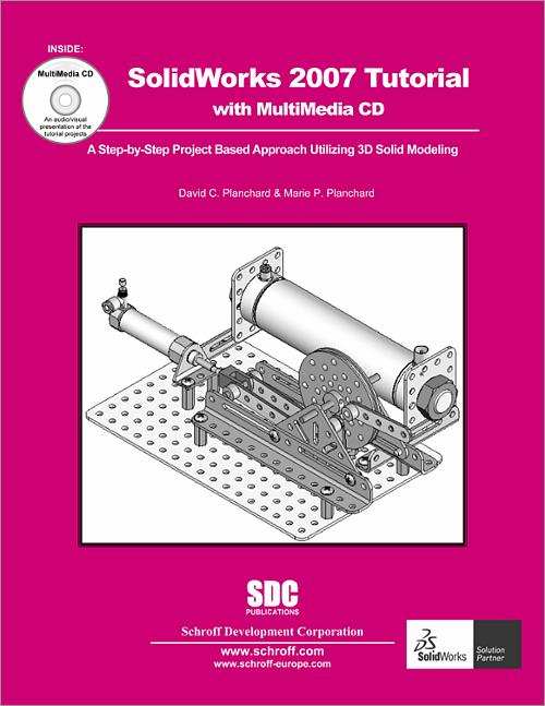 SolidWorks 2007 Tutorial and Multimedia CD book cover