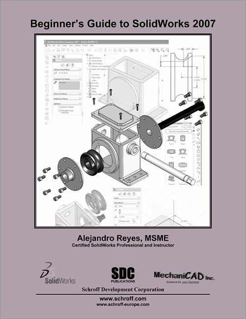 Beginner's Guide to SolidWorks 2007 book cover