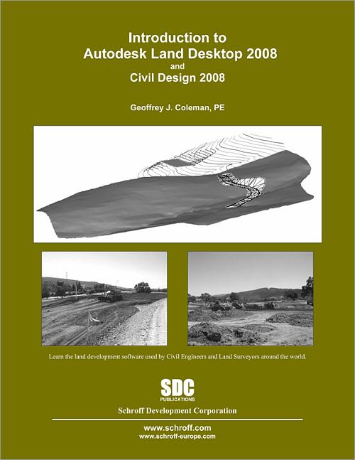 Introduction to Autodesk Land Desktop 2008 and Civil Design 2008 book cover