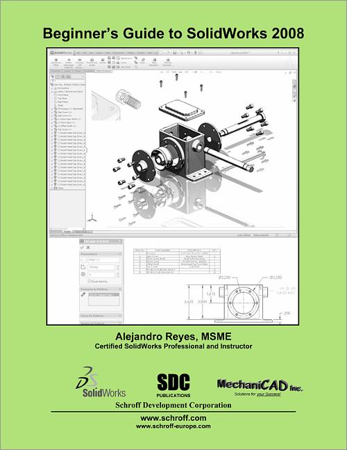 Beginner's Guide to SolidWorks 2008 book cover