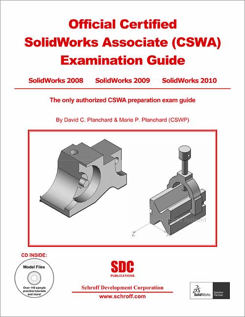 Official Certified SolidWorks Associate (CSWA) Examination Guide book cover