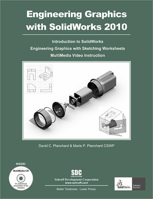 Engineering Graphics with SolidWorks 2010 book cover