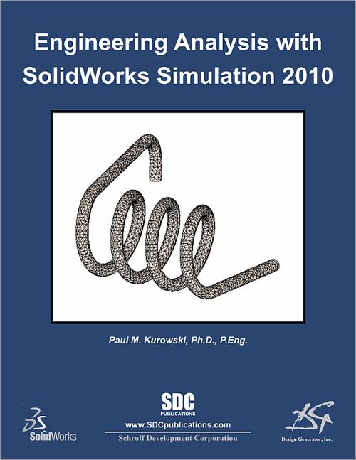 Engineering Analysis with SolidWorks Simulation 2010 book cover
