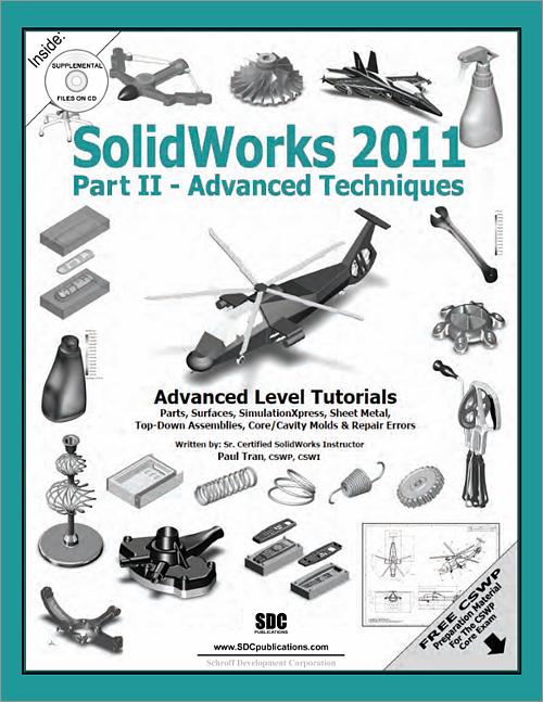 SolidWorks 2011 Part II - Advanced Techniques book cover