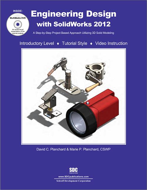 Engineering Design with SolidWorks 2012 and Video Instruction book cover