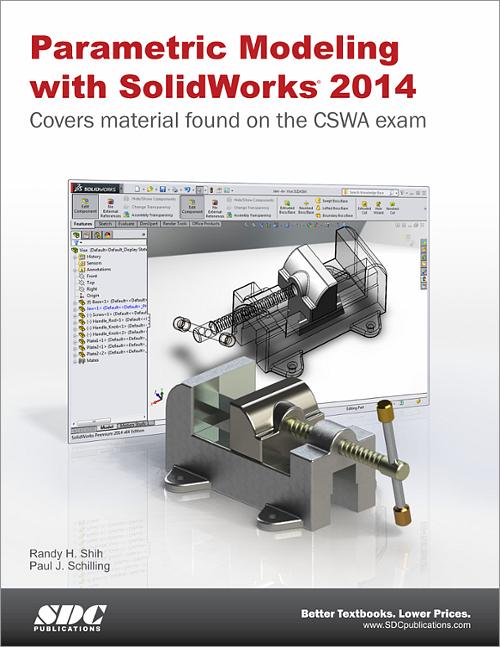 Parametric Modeling with SolidWorks 2014 book cover