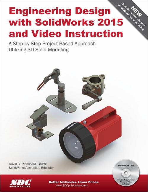 Engineering Design with SolidWorks 2015 and Video Instruction book cover