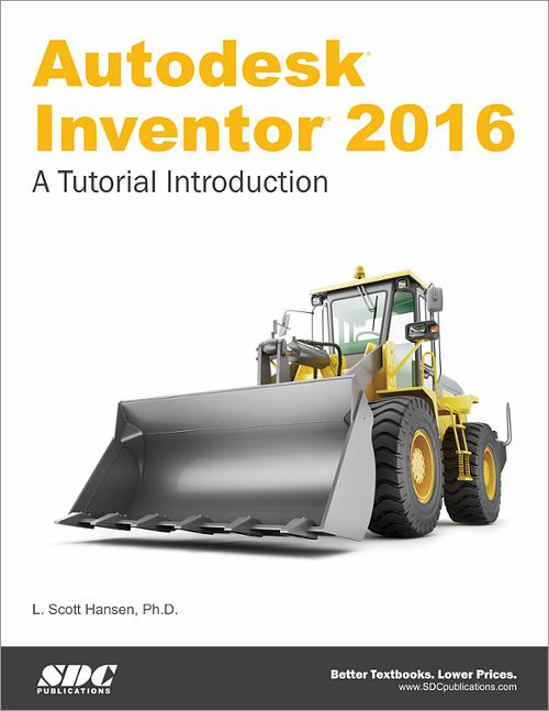 Autodesk Inventor 2016 book cover