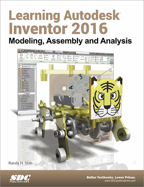 Learning Autodesk Inventor 2016 book cover