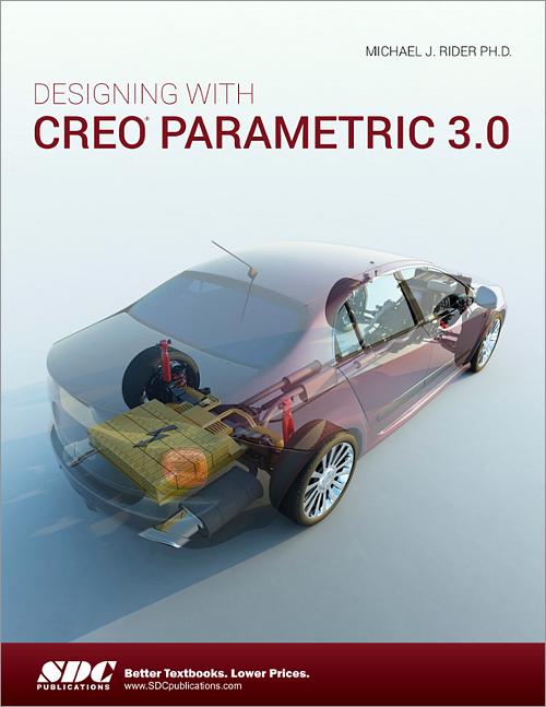 Designing with Creo Parametric 3.0 book cover