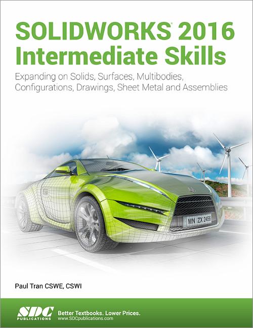 SOLIDWORKS 2016 Intermediate Skills book cover