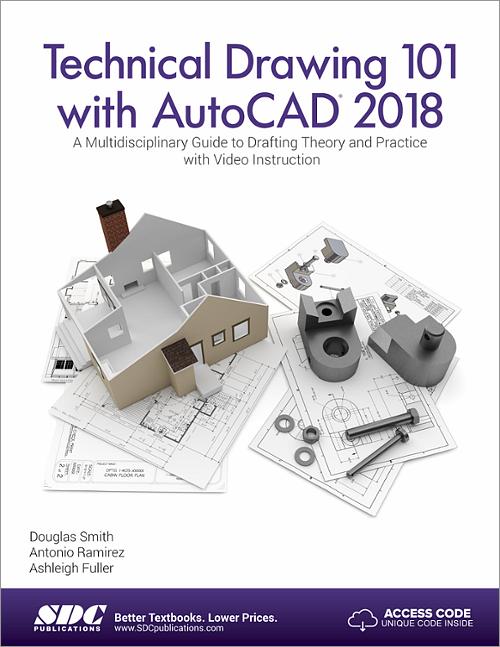 Technical Drawing 101 with AutoCAD 2018 book cover