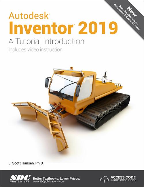 Autodesk Inventor 2019 book cover