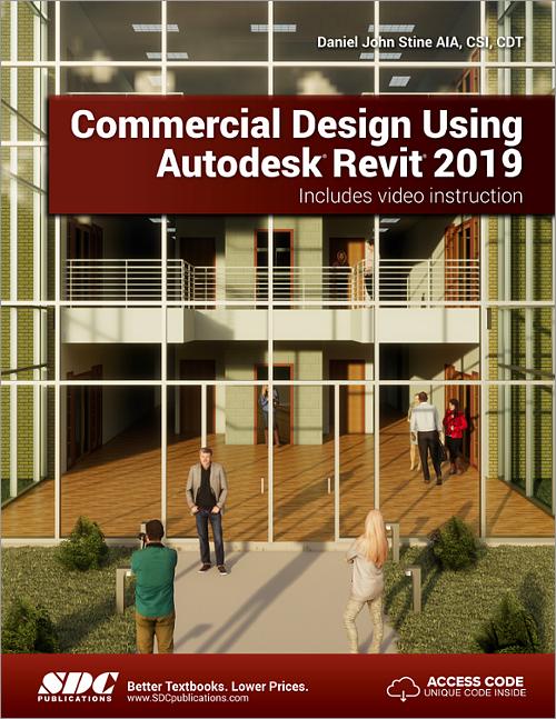 Commercial Design Using Autodesk Revit 2019 book cover
