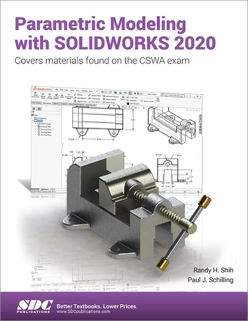 Parametric Modeling with SOLIDWORKS 2020 book cover