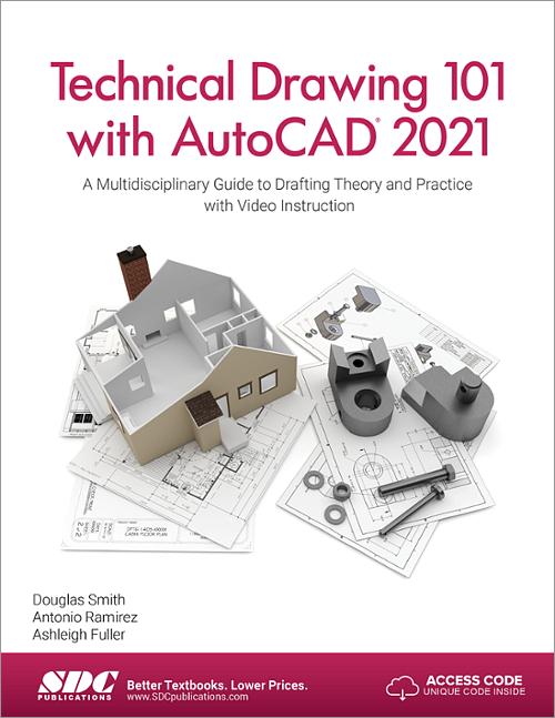 Technical Drawing 101 with AutoCAD 2021 book cover