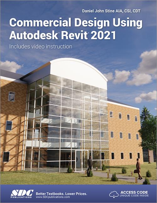 Commercial Design Using Autodesk Revit 2021 book cover