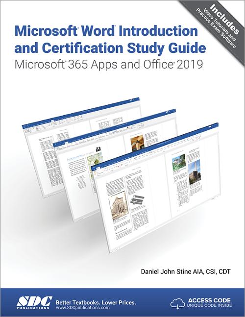 Microsoft Word Introduction and Certification Study Guide, Book  9781630573713 - SDC Publications