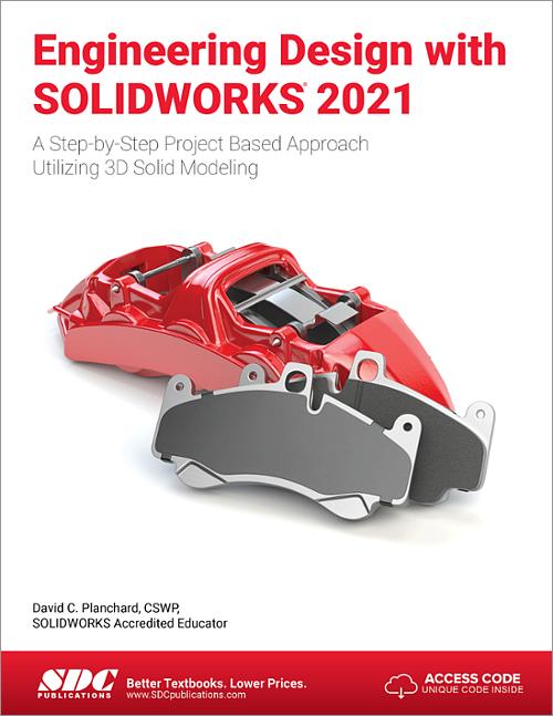 Engineering Design with SOLIDWORKS 2021 book cover