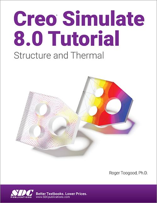 Creo Simulate 8.0 Tutorial book cover