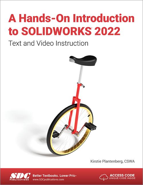 A Hands-On Introduction to SOLIDWORKS 2022 book cover