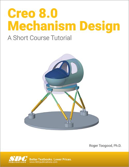 Creo 8.0 Mechanism Design book cover