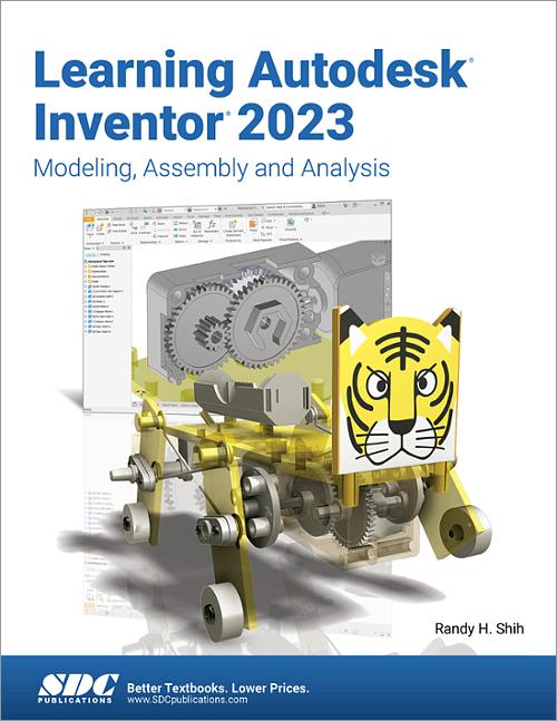 Learning Autodesk Inventor 2023 book cover