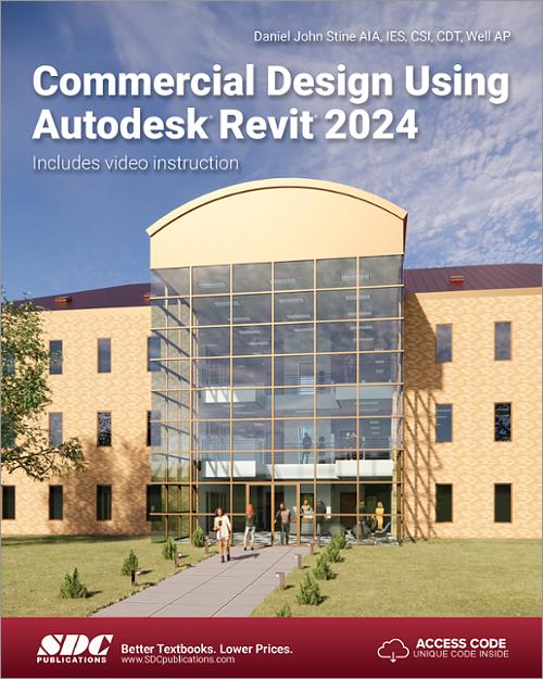 Commercial Design Using Autodesk Revit 2024 book cover