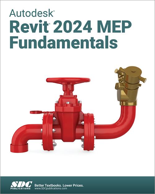 Autodesk Revit 2024 MEP Fundamentals book cover