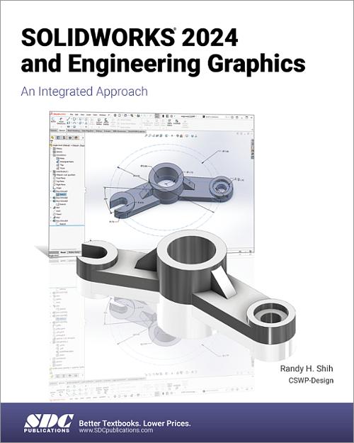 SOLIDWORKS 2024 and Engineering Graphics, Book 9781630576325 SDC